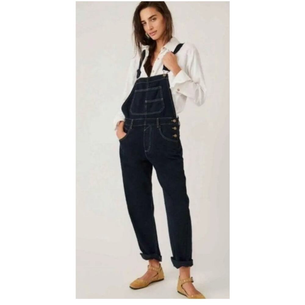 Free People ZIGGY DENIM OVERALLS
